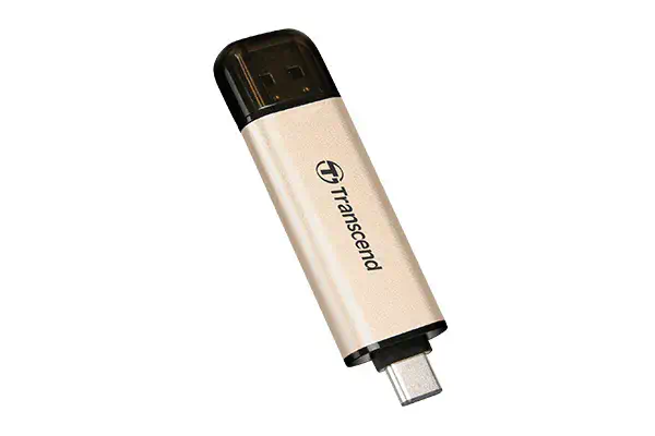Transcend JetFlash 930C lecteur USB flash 128 Go USB Type-A / USB Type-C 3.2 Gen 1 (3.1 Gen 1) Or_2