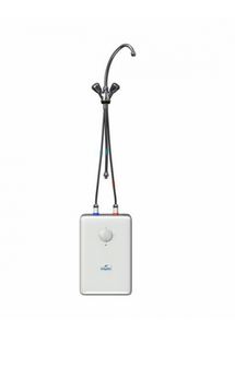 Chauffe-eau électrique FTA 5 L sous évier - ABS blanc brillant - Robinetterie incluse - Réglage jusqu'à 80 °C_2