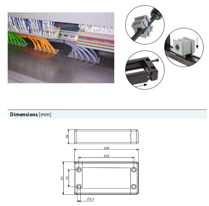 Passages pour câbles avec connecteurs - DES 16 - cadre divisible pour câbles de 2 à 34mm_2