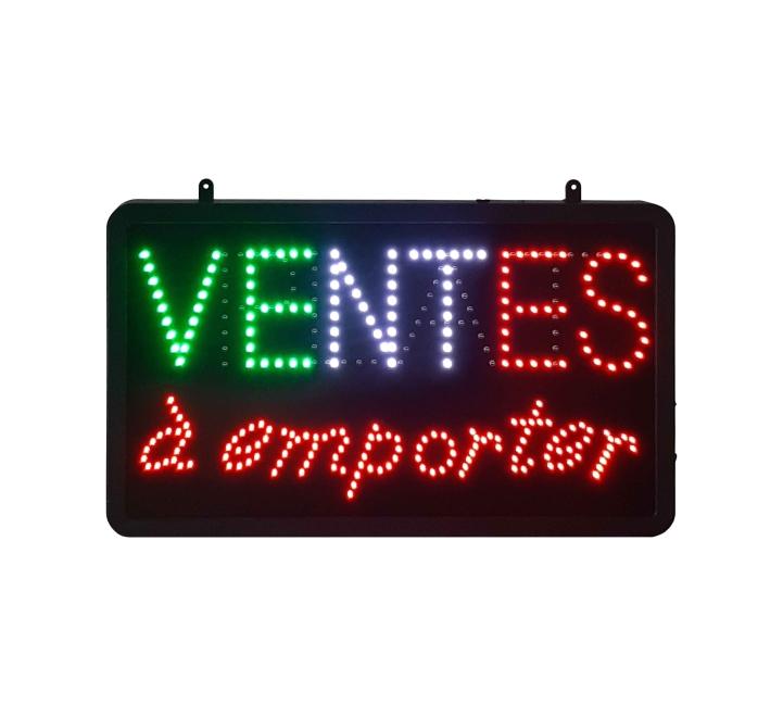 Enseigne lumineuse LED - 4 modes d'éclairage - led-63_2