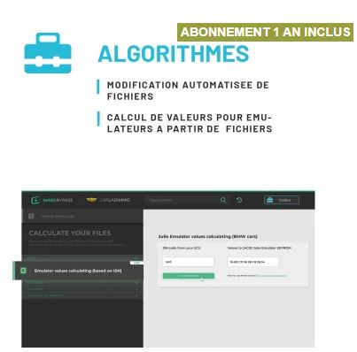 IMMO BYPASS pour la désactivation d'immobilisation et gestion complète des ECU