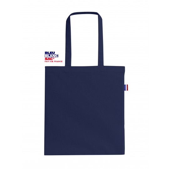 Tote bag - 150grs | 10L | 100% coton | 38x42cm - Bleu Blanc Sac FERNAND001_2