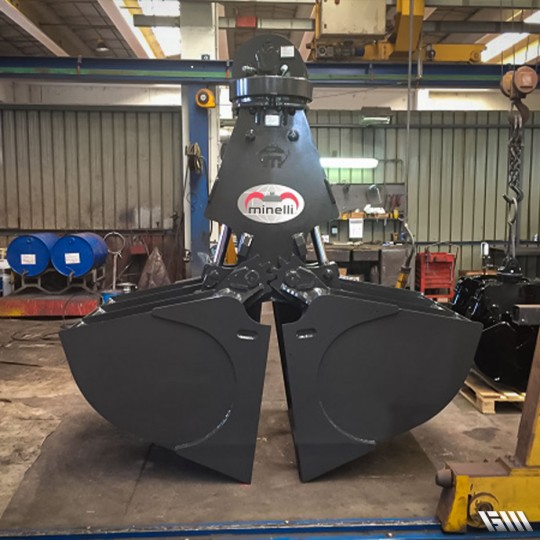 Benne preneuse industrielle de creusage MBV-S_2