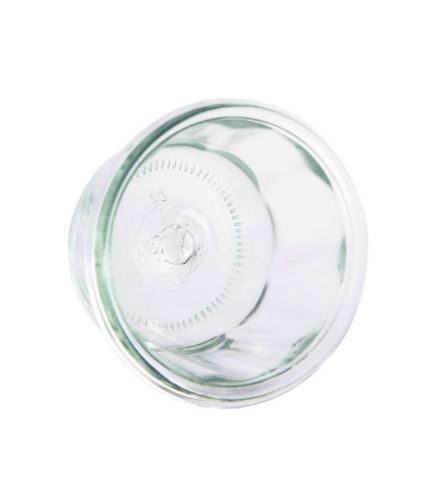 Récipient en verre WECK 165 ml avec couvercles en verre et joints inclus