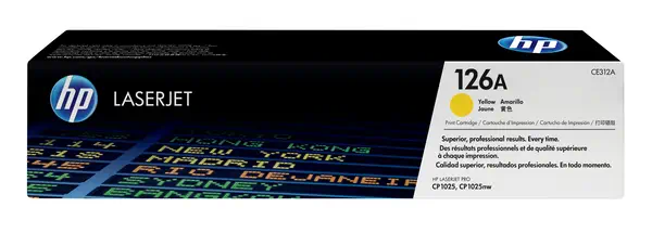 HP 126A toner LaserJet jaune authentique_2