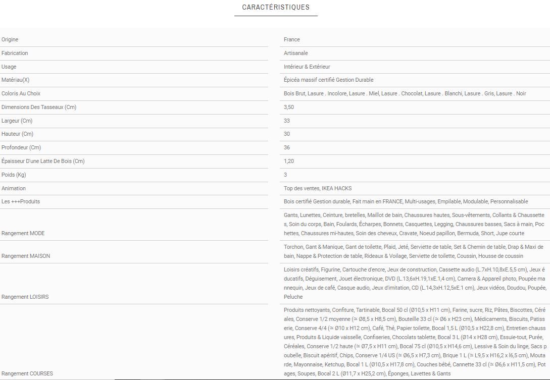 Kallax - caisses en bois - Simply A Box - L33 x H30 x P36 cm - personnalisable avec 6 coloris de lasure à l'eau_2