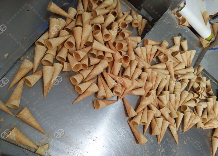 Machine de cornet de crème glacée entièrement automatique - Henan Gelgoog - capacité 3500-4000 pcs/h - acier inoxydable 304 - CE_2