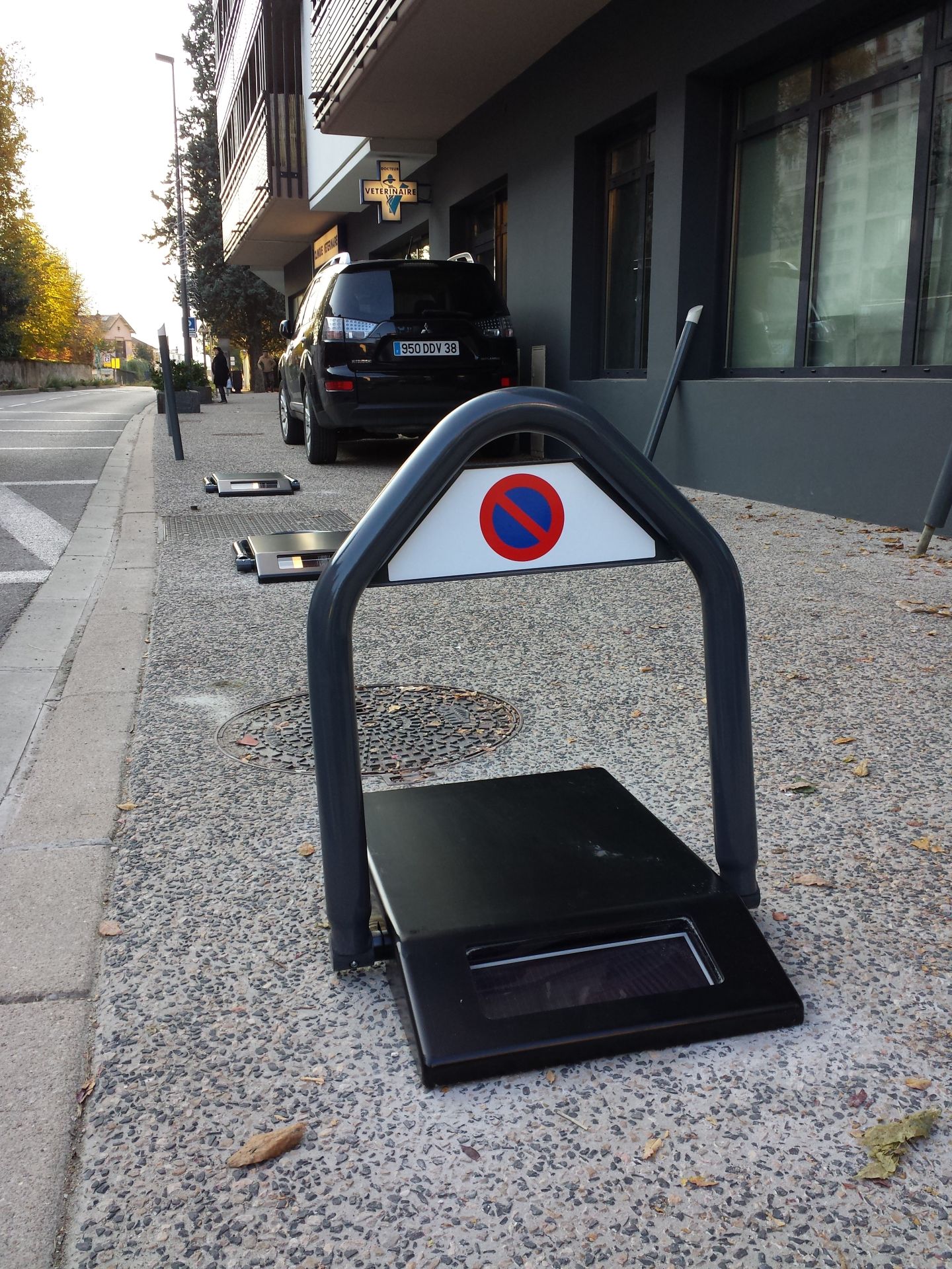 Arceau de parking radiocommandé - park inox blindé solaire_3