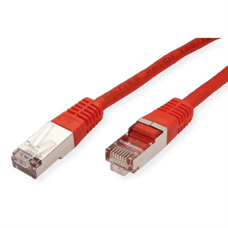 Cordon ROLINE Cat.5e (Classe D) S/FTP AWG26, rouge, 2 m_2