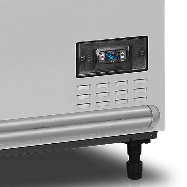 Réfrigérateur / congélateur de supermarché 500 L - Blanc | Tefcold - SFI185-CFVS_2