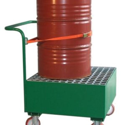 Chariot de rétention pour manutention de fûts et bidons de 220 L_2