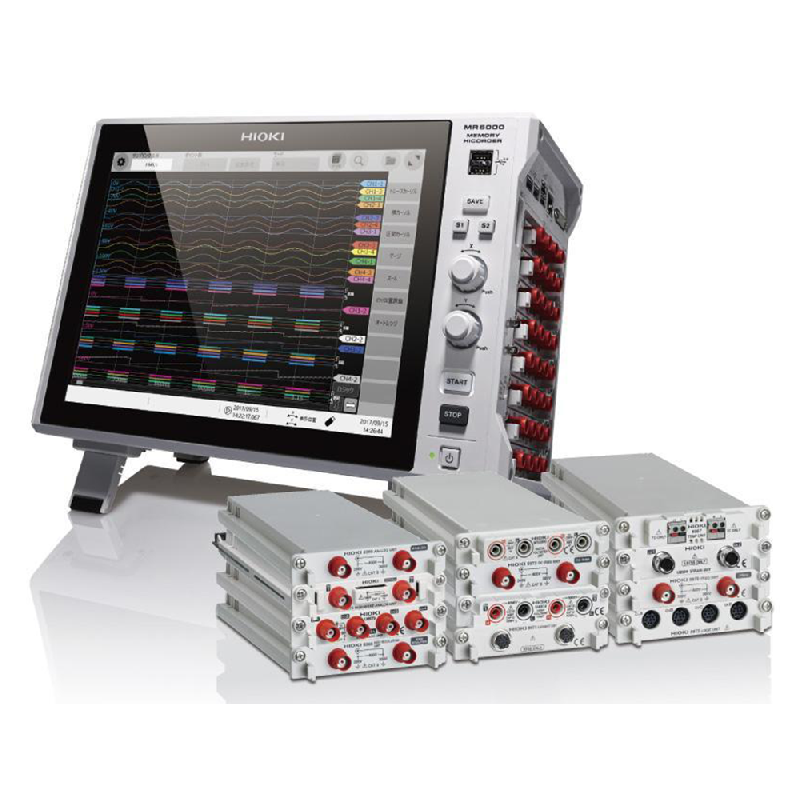 HI-MR6000 - Enregistreur graphique de données HIOKI, 32 voies analogiques ou 128 voies logiques, échantillonnage à 200 Méch/s_2