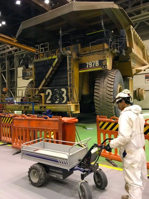 Hs4 brouette à moteur électrique - zallys - 600 kg_2