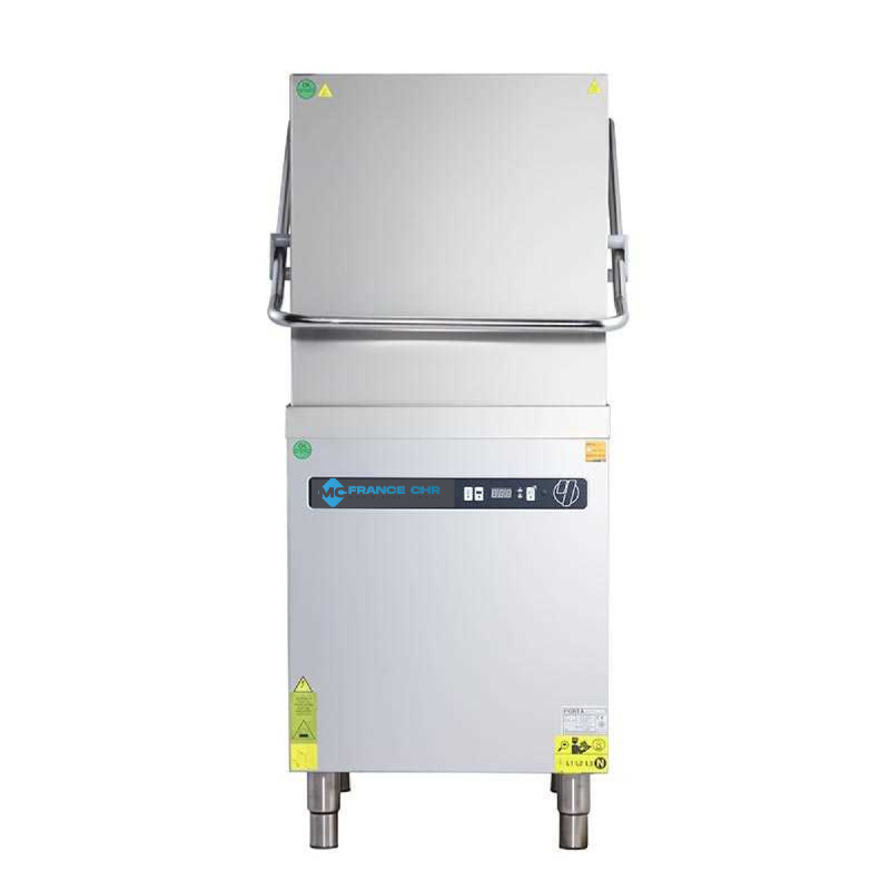 Lave-vaisselle à capot digital - pompe de détergent - panier 500 - Réf MCF.1000-001D_2