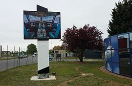 Lediamedia - journal lumineux Charvet Industries - très haute luminosité et contraste, affichage texte, image et vidéo_2