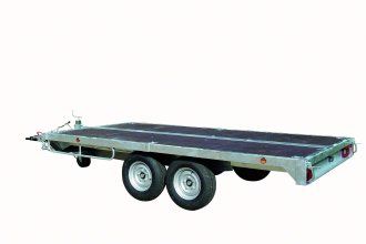 Remorque échafaudage R200 - Tubesca - 160 m² - double essieux, compacte et facile à tracter_2