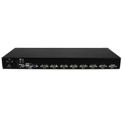Commutateur KVM PS/2 USB 8 ports 1U empilables sur rack avec OSD_2