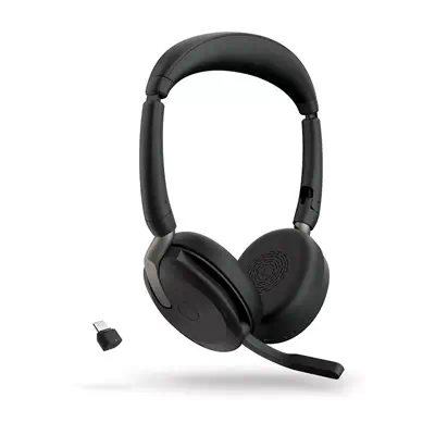 Jabra Evolve2 65 Flex Casque Avec fil &sans fil Arceau Bureau/Centre d'appels Bluetooth Noir_2