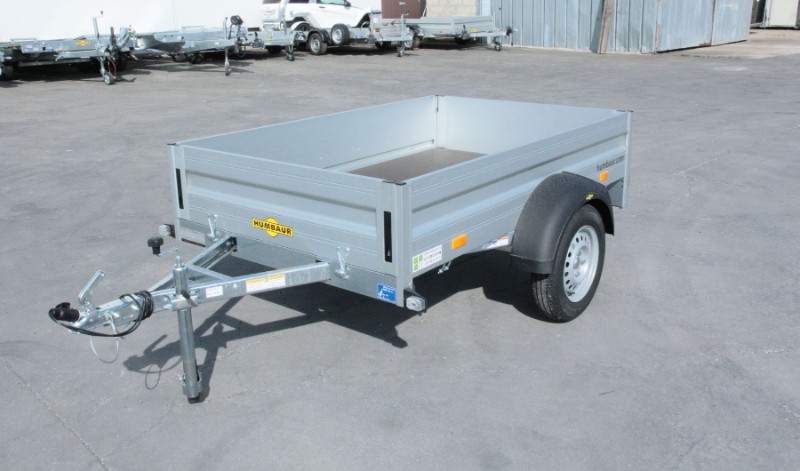 Remorque sans frein Humbaur HA 752113 - bâche plate ou haute, alu et acier - 1376 kg_2
