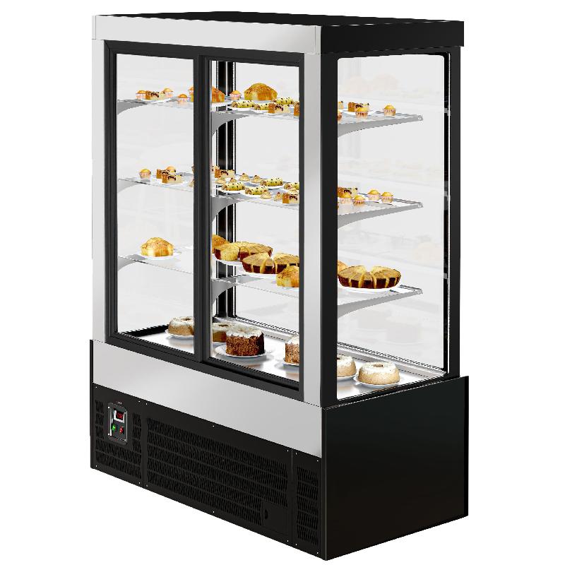 Vitrine réfrigérée 1500 mm - 1400L - double vitrage avec 3 étagères | KTG157W_2