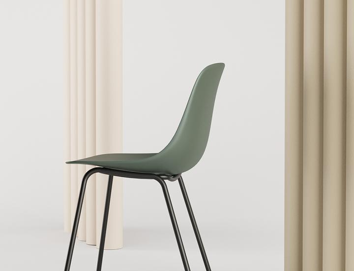 Chaise Pure loop - ref : 5034-4lgp_2