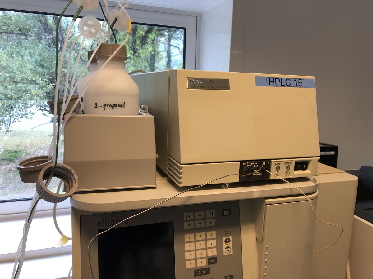 Chromatographie liquide Waters Alliance 2695 reconditionné - Modèle 2695/2996 - Réf. P20090825_2