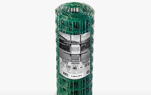 Clôture grillagée Cavatorta - rouleaux 20 et 25 m - fil galvanisé électrosoudé plastifié_2