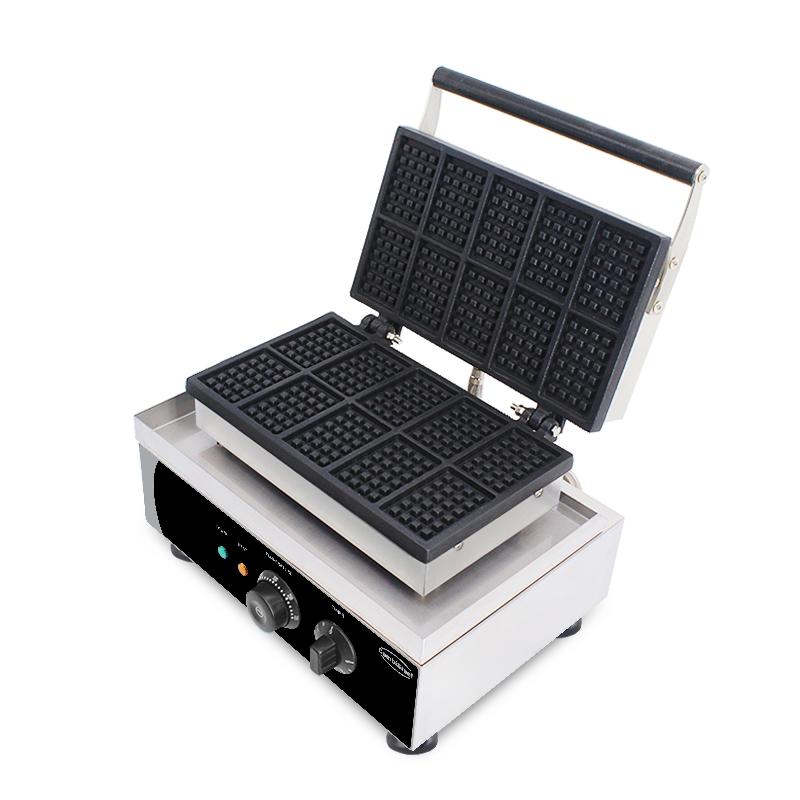 Gaufrier 10pcs gaufre de bruxelles l380 7540.0065 COMBISTEEL_2