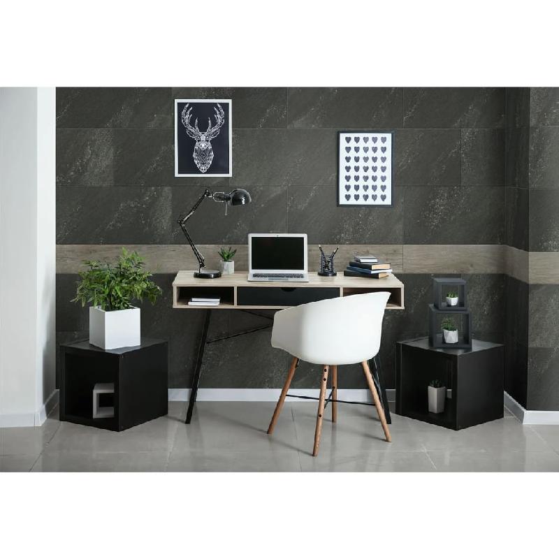 Grosfillex carreau de revêtement mural 15 pcs 15x90 cm chêne marron 434309_2