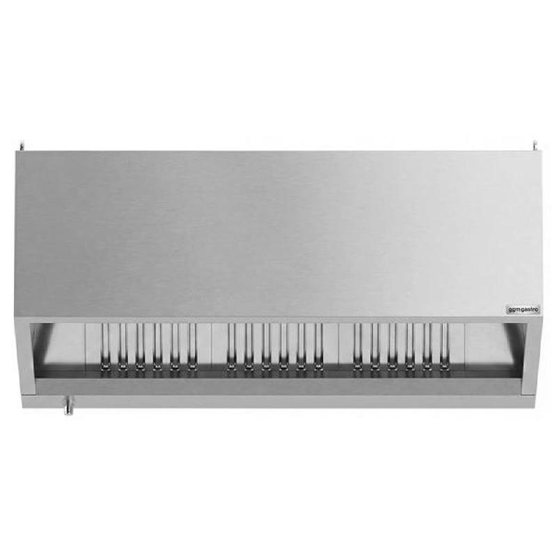 Hotte caisson inox statique 1m60 avec filtre et éclairage | Profondeur 900 mm_2