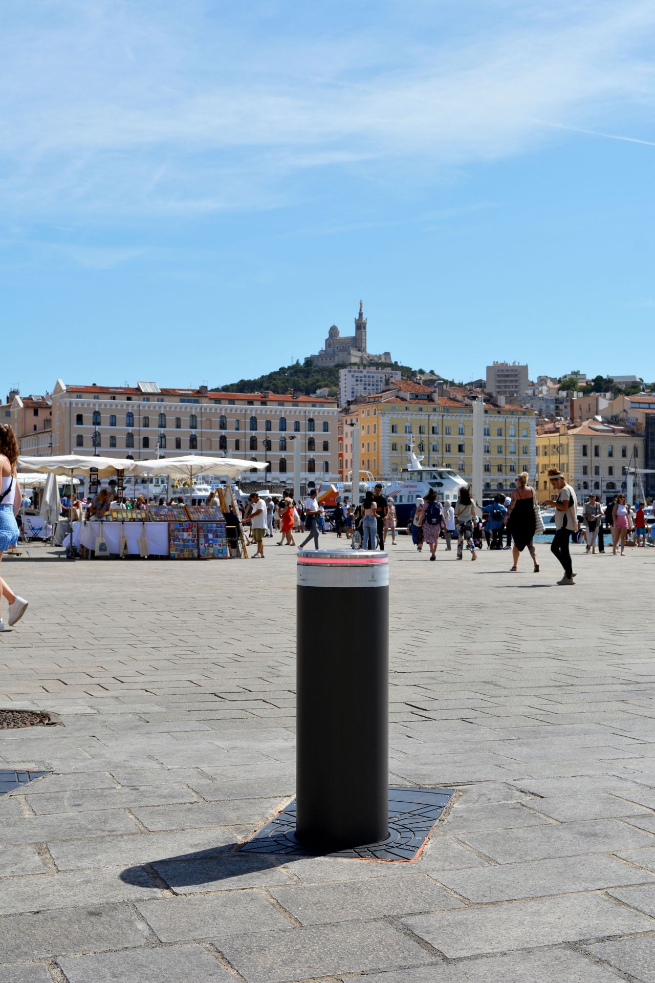 Borne escamotable électrique sécurité_2