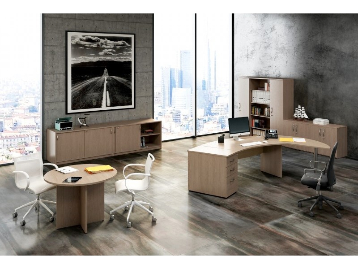 Bureau de direction et administratif FLIXY - Livraison rapide - Made in Italie - Personnalisable_2