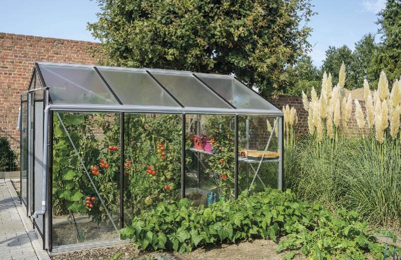 R204h - Serres à parois droites en aluminium avec verre sécurit 4 mm et embase autoportante_2