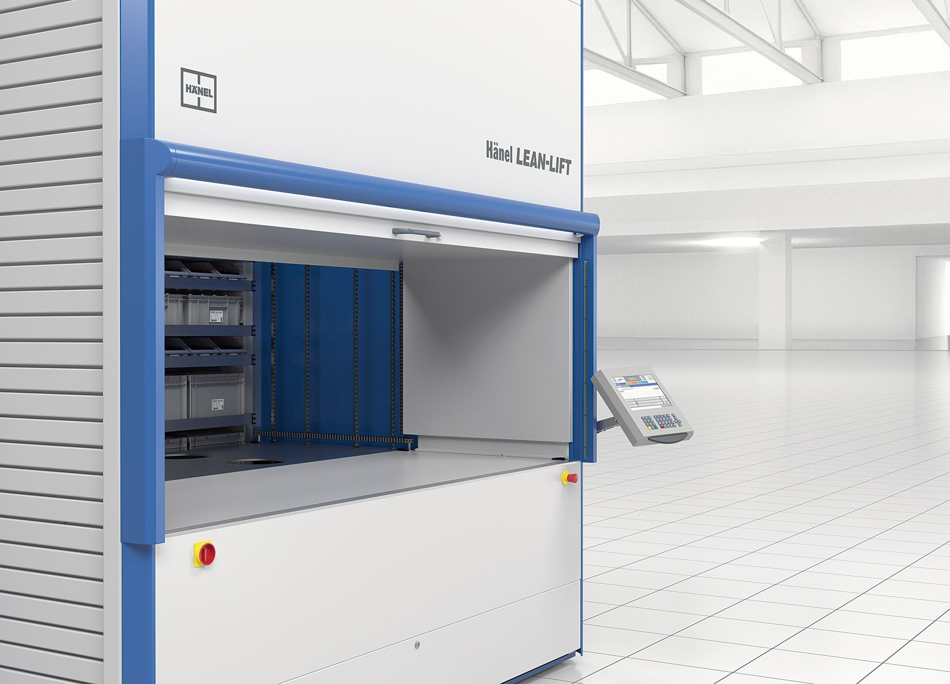 Tour de stockage Hanel LEAN-LIFT®, magasin souple, efficace et rentable pour la gestion des stocks_2