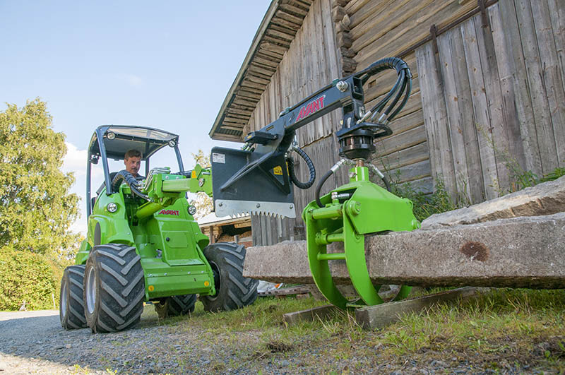 Grappin forestier à bois avec rotator - Réf. A37457 - Avant Tecno_2