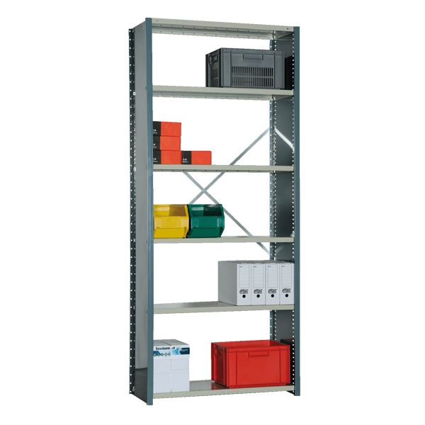 Rayonnage avec parois et de tablettes pleines métalliques  pour l'industrie et le tertiaire - PROFILTOL_2