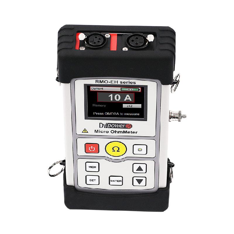 Micro-ohmmètres portables DVpower RMO-EH-SERIE - courant d'essai jusqu'à 10 A - tension jusqu'à 16.8 V CC - alimenté par batterie_2