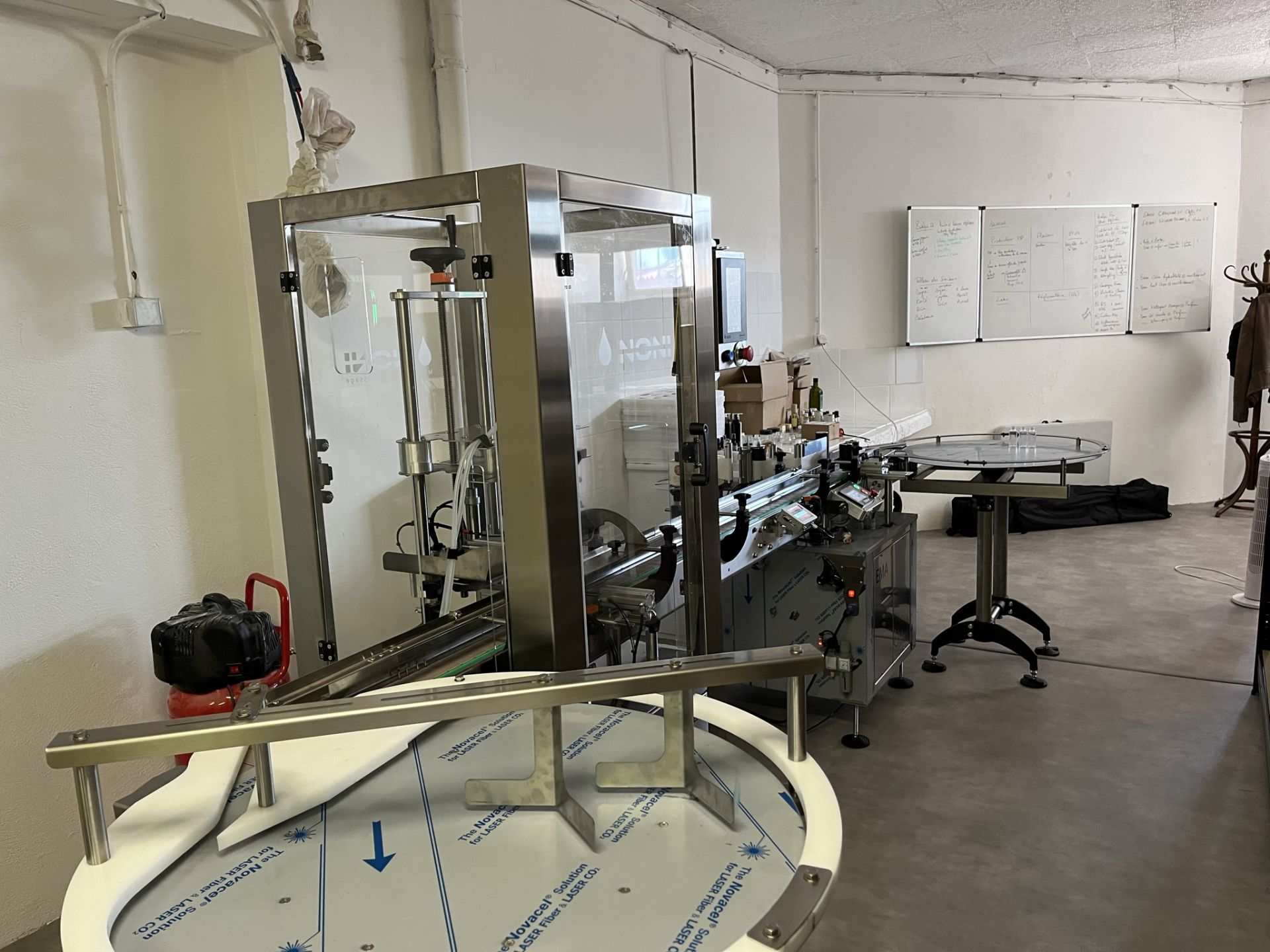 Table tournante autovidante - Multiformat avec variateur de vitesse électronique - Diamètre 800mm / 1000mm_2