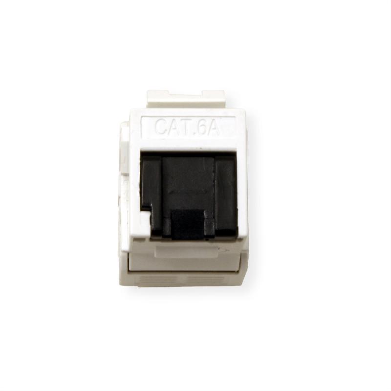 VALUE Keystone Cat.6A (Classe EA), RJ-45, non-blindé, sans outil, blanc_2