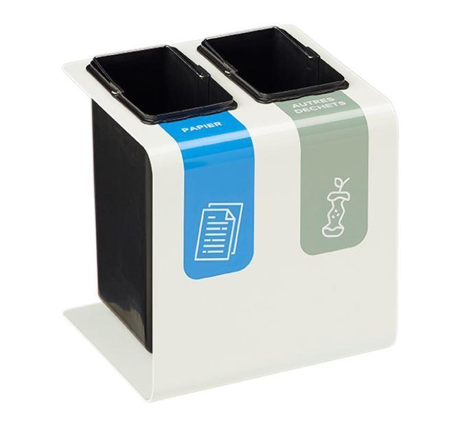 Borne de Tri Design - Longueur 518/650 mm - Largeur 332/367 mm - Hauteur 355/455 mm - Matières recyclables_2