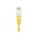 Cordon RJ45 CAT 6 F/UTP jaune - 1 m - Blindé cuivre - Débit jusqu'à 1 Gbps_2