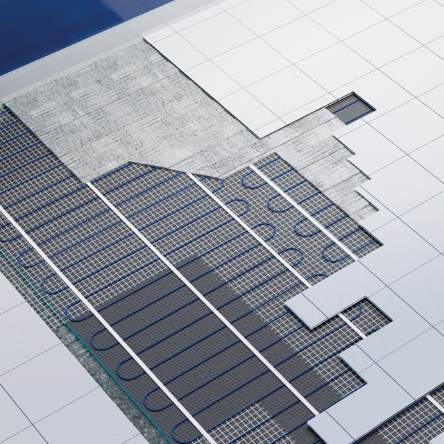 MILOS Plancher chauffant pour sols durs 150W 4,0 M2 - Rointe - MSIPVC040_2
