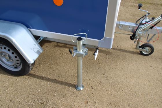 Remorque frigorifique avec panneaux résistants et étanches