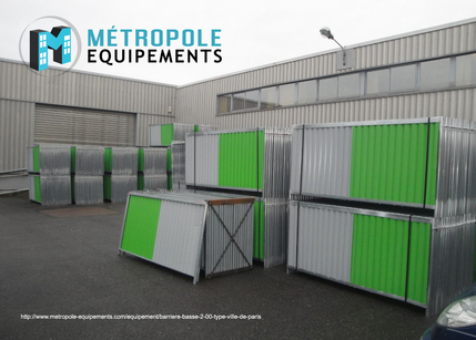 Barrière basse 2,00 m type ville de paris_2