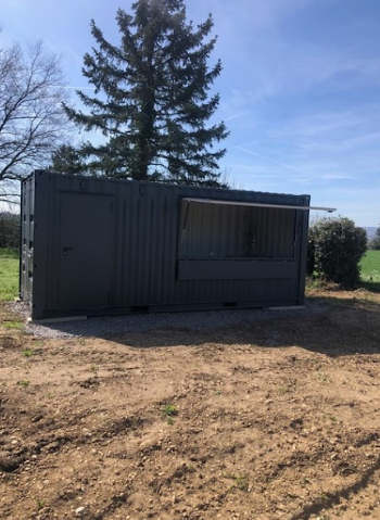 Cuisine d'été en container 10, 20 ou 40 pieds - Aménagement sur-mesure - Eurobox_2