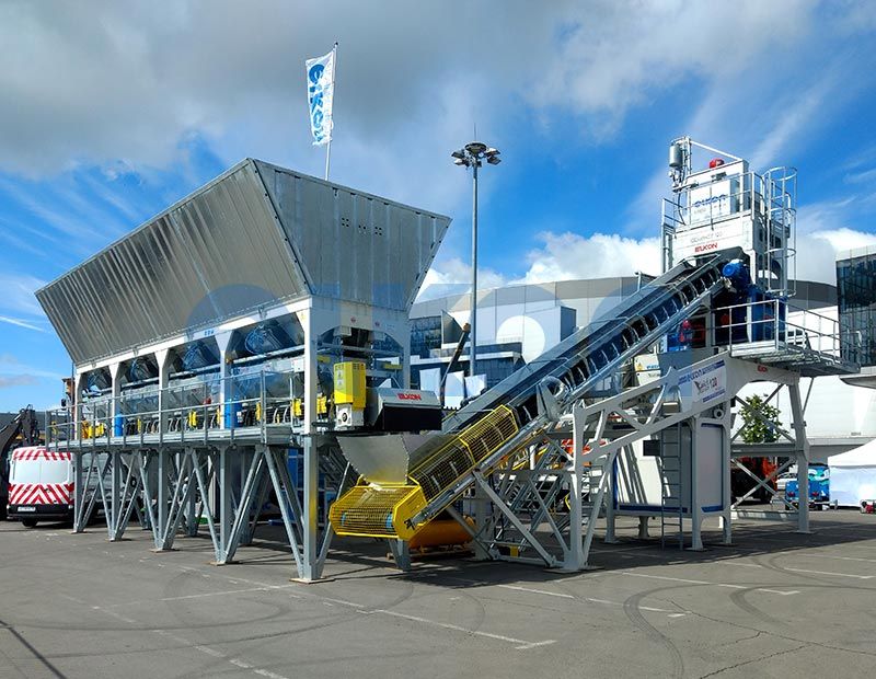 Elkomix-120 centrale à béton - 100 à 105 m3/h - Montage rapide et facile_2