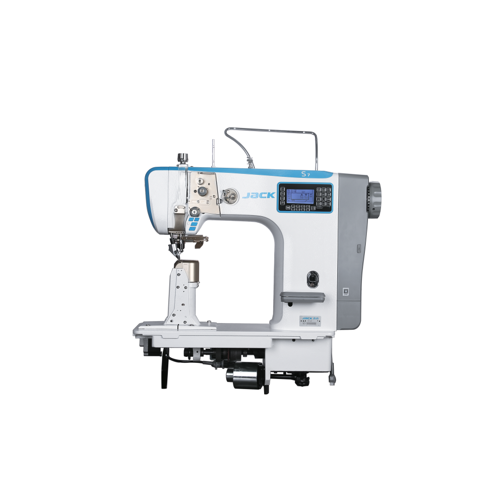 Machine à coudre industrielle pour le cuir - Entrainement à double roue et contrôle intelligent - JACK S7-91_2