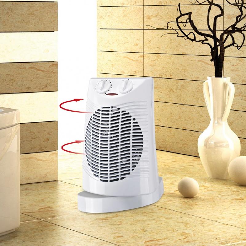 Radiateur soufflant mobile salle de bain - électrique THOMSON THSF024 - 2000W, oscillation et sécurité IP21_2