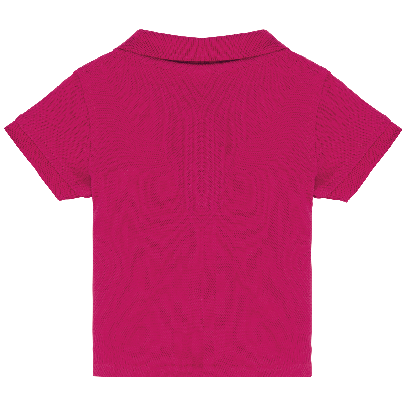 Polo manches courtes bébé - Réf: K248 - 100% coton piqué, lavable à 60°C - Marque Kariban, tailles 3 à 36 mois_2