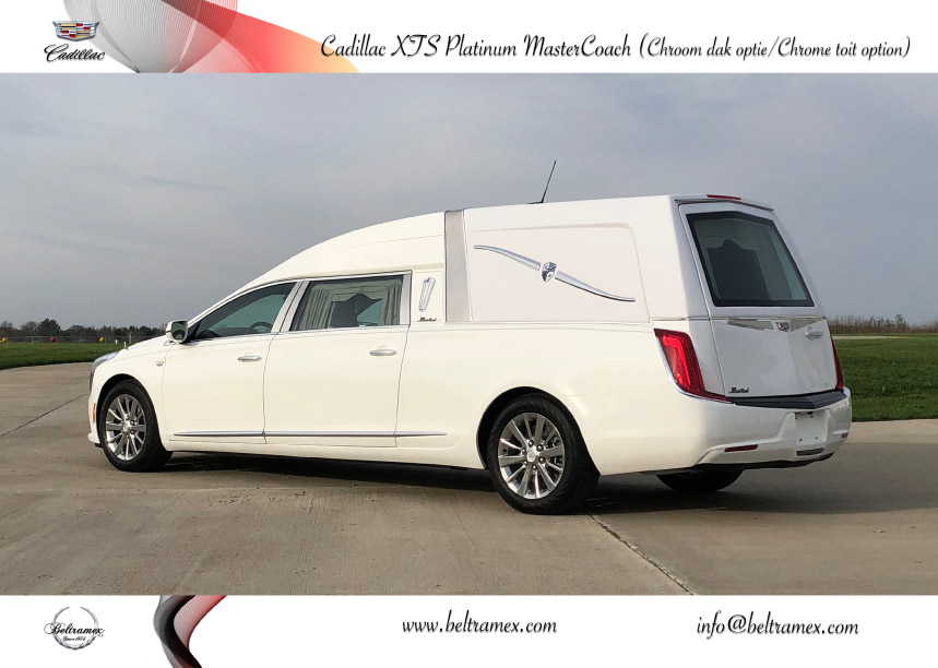 Voiture funéraire Cadillac XTS transformable avec vitres